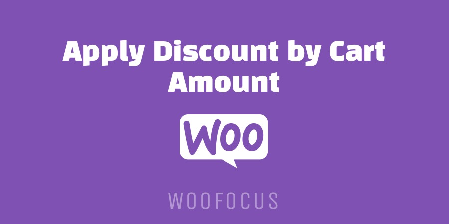 Apply Discount by Cart Amount